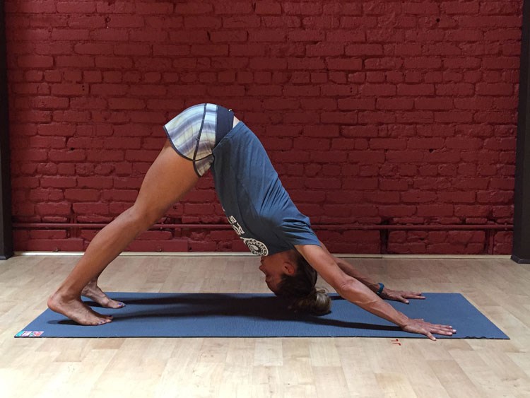 Stretching for Cyclists: Downward Facing Dog