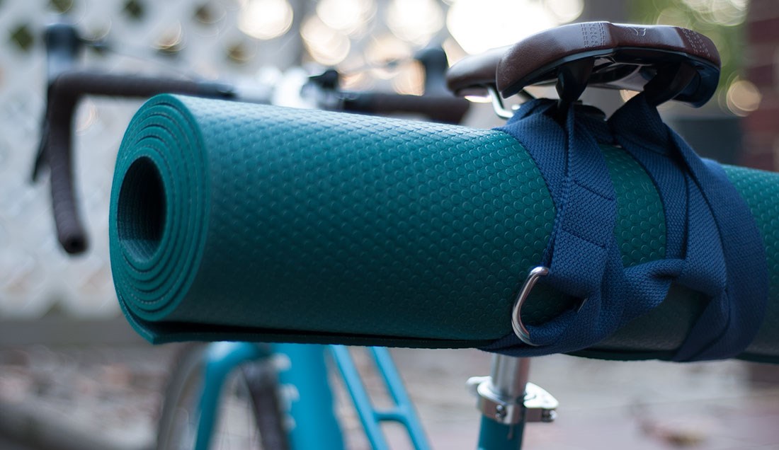 Yoga Mat Bike Strap